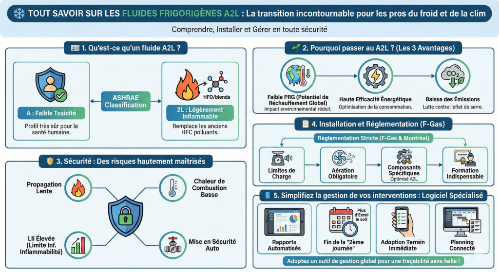 infographie fluide A2L
