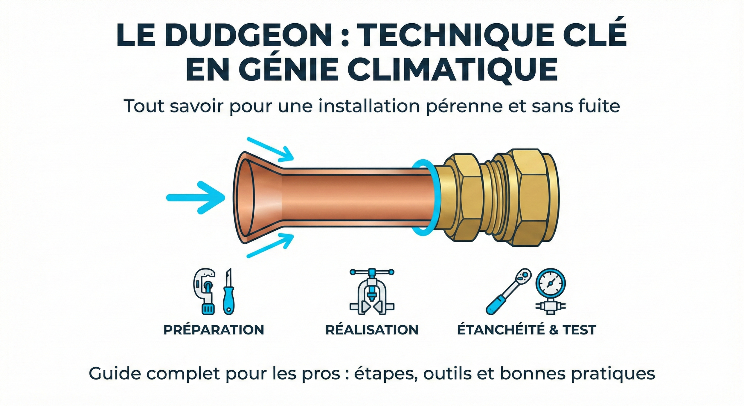 Lire la suite à propos de l’article Le dudgeon : tout savoir sur cette technique essentielle en climatisation et froid
